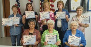 auxiliary winners from State Convention 2015